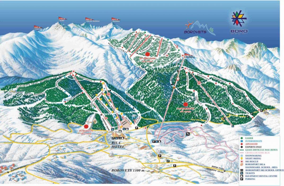 Bulgaria ski peta