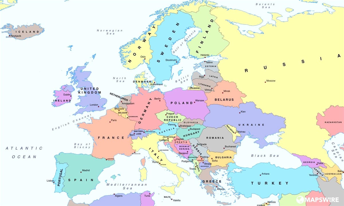 peta eropa menunjukkan Bulgaria