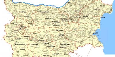Bulgaria negara peta